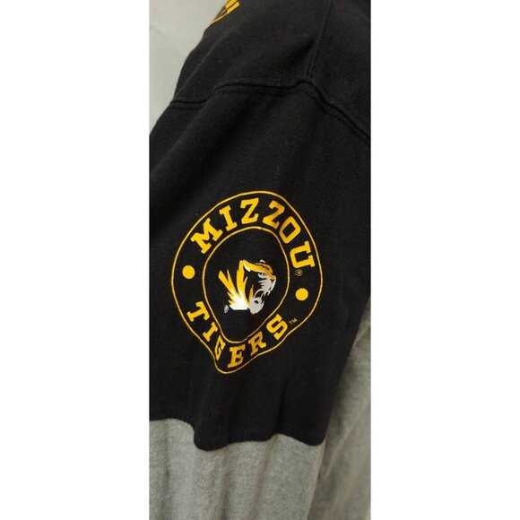 Pressbox Mens NCAA Missouri Mizzou Tigers Football Medium Long Sleeve T-Shirt - Picture 9 of 11